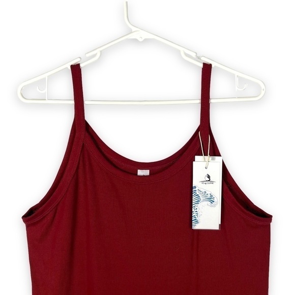 4 for $20 SALE!  Icyzone Workout Yoga Exercise Tank, Cranberry Red, Size XL, NWT - Picture 3 of 9